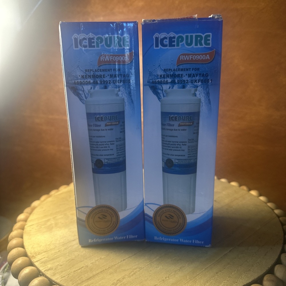 2-Icepure Refrigerator Water Filters RWF0900A Replacement Maytag Whirlpool